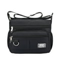 thumbnail image 1 of Lilixerw Crossbody Bag for Man/Woman,Fashion Shoulder Purse Handbag with Multi-Pockets,Travel Casual Backpack,Black, 1 of 6