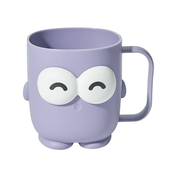 Lilixerw Cute Cartoon Bathroom Toothbrush Cups,Mouthwash Cups,Bathroom Tumbler Cup,Tooth Brush Holders,Plastic Household Drinking Cups