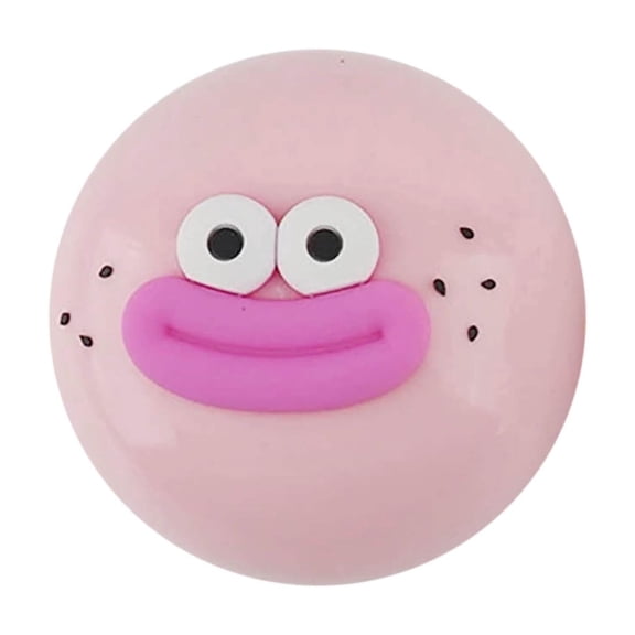 Lilixerw Cute Stress Relief Toys with Sausage Mouth,Funny Face Squeeze Balls for Relaxation,Soft Slow Rising Portable Handheld Relax Tool,Pink