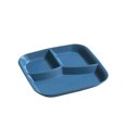 thumbnail image 1 of Lilixerw Divided Plates for Adults,Wheat Straw Plates with 3 Compartments,Unbreakable Reusable Portion Control Plates,10 Inch,Blue, 1 of 6