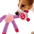 thumbnail image 1 of Lilixerw Dog Chew Toy,Squeaky Plush Toys for Chewers,Interactive Play for Teeth Cleaning,Small to Medium Dogs,Reinforced Stitching,Tear-Resistant,1 Count, 1 of 8