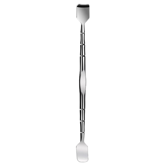 Lilixerw Double-Headed Blackhead Shovel Tool,Stainless Steel Pimple Extractor and Comedone Remover,Manual Pore Cleaner for Face,Silver