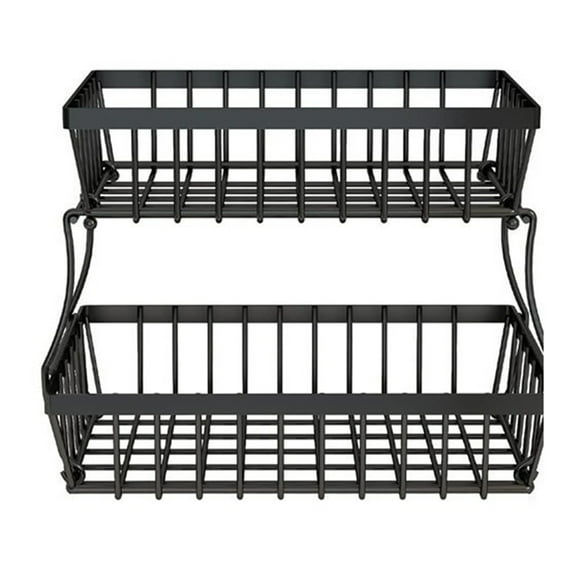 Lilixerw Drying Rack,Metal 2-Tier Large Capacity Dish Rack with Utensil Holder,Cutting Board Holder,Drain Board Tray for Kitchen Counter Storage