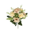 thumbnail image 1 of Lilixerw Fake Roses Artificial Flowers,Silk Flowers with Stems,Interior Decoration Artificial Flowers Decorative Ornaments,Yellow, 1 of 6