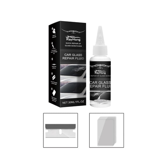 Lilixerw Glass Glue,Glass Glue Clear Repair,Liquid Quickly Repair Cracks,30ML