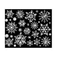 thumbnail image 1 of Lilixerw Glitter Snowflake Window Sticker,Silver Christmas Wall Sticker,Winter Festival Door Sticker for Home Christmas Party, 1 of 3