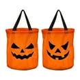 thumbnail image 1 of Lilixerw Halloween Pumpkin Candy Bucket with LED,Halloween Party Bags Pumpkin Ghost Face Baskets for Party Favor Supplies, 1 of 6
