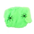 thumbnail image 1 of Lilixerw Halloween Spider Web with Small Spider,Haunted House Bar Decoration Supplies,Green, 1 of 1