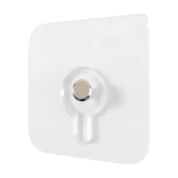 Lilixerw Heavy Duty Adhesive Hooks,No Drill Wall Mount Hooks for Pictures,Frames,Mirrors,Adhesive Hooks,2.76Inch Thick Removable Hooks