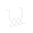 thumbnail image 1 of Lilixerw Hooks Hanger Over The Door,Collapsible Retractable Over The Door Organizer Rack Space Saving Hanging Storage Hanger for Clothes,Coats,Towels for Bedroom Bathroom, 1 of 7