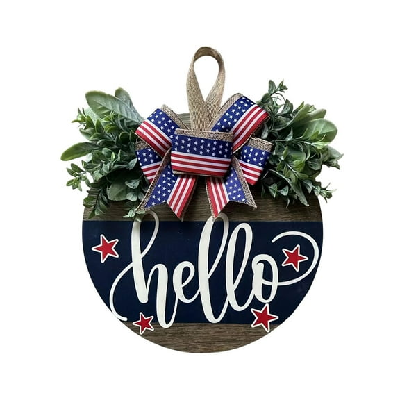 Lilixerw Memorial Day Tiered Tray Decor,Patriotic Firework Sign 4th of July Centerpieces Rustic Wood Sign Independence Day Wooden Table Decor for Home Tables