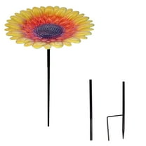 Lilixerw Metal Bird Baths for Outdoors,Small Hummingbird Bath Bowl Detachable Birdfeeder Bowl Garden Decor for Outdoor Yard Lawn