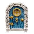 thumbnail image 1 of Lilixerw Mini Fairy Garden Door for Tree,Miniature Fairy Door Decoration for Room,Wall and Trees Outdoor,Garden Outdoor Decor Accessories, 1 of 1