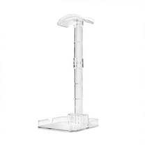 Lilixerw Multi-Purpose Headphone Stand,Clear Acrylic Desktop Display Holder for Headsets,Earphones,Watch Organizer,10Inch Modern Style Stand