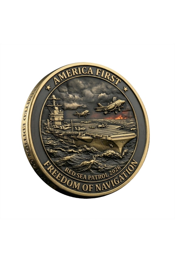 Navigation Commemorative Coin Inspiration Coin - Symbol of Faith and Strength Encouragement Challenge Coins,Collectible Office Commemorative Gifts