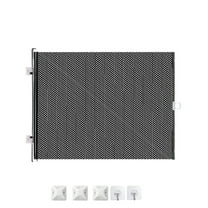 Lilixerw Pet Fence Gate,Indoor Pet Gates for Stairs,Jump Proof Fence for Kitchen Doorways Hallway Stairways,15.75 x 49.21 x 0.39 inch