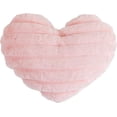 thumbnail image 1 of Lilixerw Pink Festive Heart Shaped Throw Pillow,Valentine's Day Gift Plush Decorative Pillow with Removable Cover,For Sofa Bed Couch Room Decor,15.7 x 19.69 inch, 1 of 4