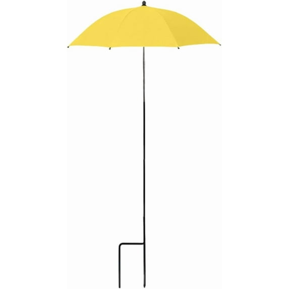 Lilixerw Plant Umbrellas for Outdoor Plants,Garden Protection Umbrella Plants Cover For Garden Beds,Yellow