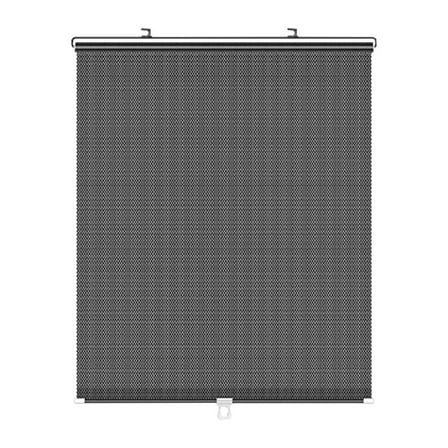 Lilixerw Retractable Roller Sun Shade for Car Window,Car Mounted Curtain for Sun Protection,Block Glare and Heat,26.77 x 49.21 inch,Black