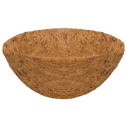 Lilixerw Round Coco Liners for Hanging Basket,Coconut Fiber Replacement Outdoor Garden Decoration for Planters Flower Pot,Coco Coir Liners for Hanging Baskets