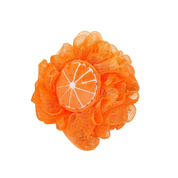 Lilixerw Shower Bath Sponge Ball Fruit Hanging Foaming Bath Ball Soft Shower Loofahs Balls Creatives Bath Ball for Body Wash Men Women Bathroom Accessories