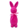 thumbnail image 1 of Lilixerw Solar Easter Bunny Ornament with Bow,Simulation Flocking Outdoor Rabbit,Waterproof Garden Auto On/Off Decor,Solar Powered Easter Light for Yard Patio Pathway,Pink,9.64x2.75 In, 1 of 6