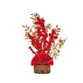 thumbnail image 1 of Lilixerw Spring New Year Money Tree Decoration,Artificial Red Berry Branches Centerpiece for Spring Festival Table,Home Office Desk,Festive Ornament,11In, 1 of 6