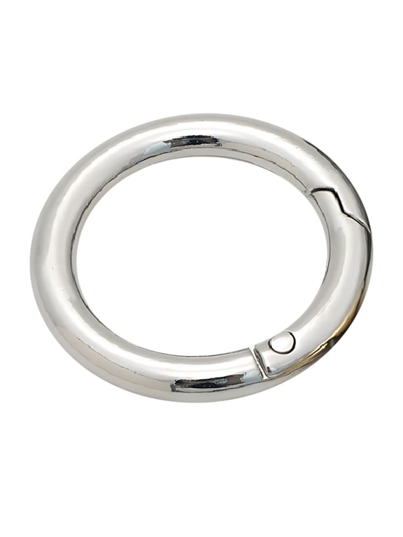 Spring O Ring, Openable Metal Snap Ring Connector, for Handbag Craft Accessory and Home Decoration, 1.3 inch