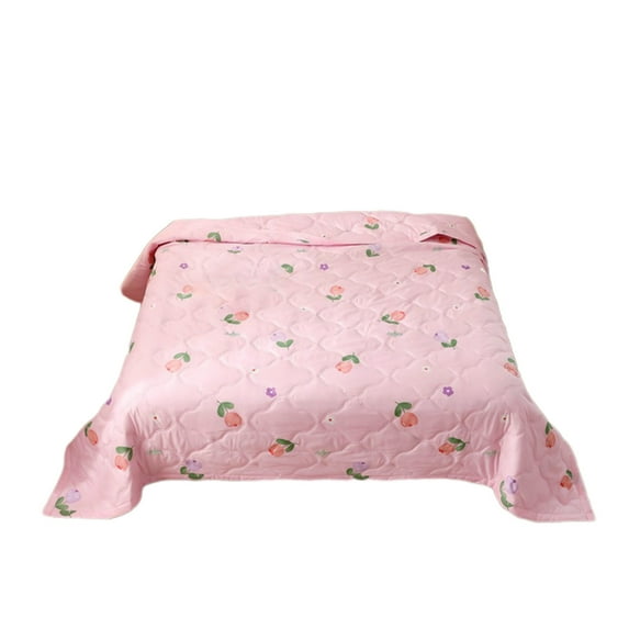 Lilixerw Summer Cooling Quilt,Cute Floral Printed Quilt,Breathable Soft Comfortable Blanket Bedding for All Season,59.1 x 39.4 inch