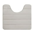 thumbnail image 1 of Lilixerw Thick Memory Foam Bathroom Rug for Toilet Base,Toilet Rugs U Shaped Bathroom Mat,Machine Wash,Easy to Dry,Beige, 1 of 7