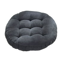 Lilixerw Thick Seat Cushion,16.5in Plush Floor & Chair Pad for Back Support,Indoor Outdoor Use,Soft Support for Floor Sitting,Gray