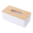 thumbnail image 1 of Lilixerw Tissue Box Cover,Tissue Holders,Tissue Box Holder for Bathrooms,Bamboo Cover Plate,for Home and Office, 1 of 6