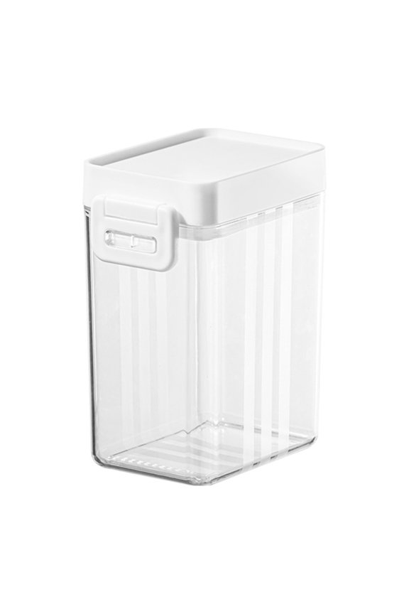 Lilixerw Top Pop Airtight Food Storage Containers with Lids,Stackable One Button Opening Food Containers,Kitchen Pantry Storage Containers for Snacks Candy Salt Spices