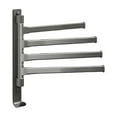 thumbnail image 1 of Lilixerw Towel Rack,180° Swivel Towel Rack,Multi-Arm Towel Holder,Space Saving Wall Mounted Towel Holder with Hook,Swing Out Towel Hanger for Bathroom,Kitchen, 1 of 6