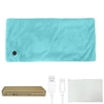 thumbnail image 1 of Lilixerw USB Household Heating Pad,3 Heat Settings Electric Blanket with Fast Heating,Crystal Velvet Soft Throw Mat for Office Home Use,11.8x23.6 Inch, 1 of 7