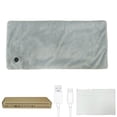 thumbnail image 1 of Lilixerw USB Household Heating Pad,3 Heat Settings Electric Blanket with Fast Heating,Crystal Velvet Soft Throw Mat for Office Home Use,11.8x23.6 Inch, 1 of 6