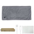 thumbnail image 1 of Lilixerw USB Household Heating Pad,3 Heat Settings Electric Blanket with Fast Heating,Crystal Velvet Soft Throw Mat for Office Home Use,11.8x23.6 Inch, 1 of 7