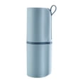 thumbnail image 1 of Lilixerw Unbreakable Reusable Mouthwash Cup Drinking Cups,with Handle and Lid,Plastic Toothbrush Cup,Dishwasher Safe, 1 of 2
