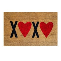 Lilixerw Valentine's Day Theme Text Doormat,Non-Slip Indoor Outdoor Entry Rug,Heart Floor Mat for Romantic Home Decor,Soft Absorbent Bathroom Kitchen Front Door Carpet,15.75x23.62in