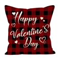 thumbnail image 1 of Lilixerw Valentines Day Love Heart Pattern Throw Pillow Cover 18 x 18 inch,Spring Festival Decorative Cushion Case for Sofa Bedroom Living Room Home Decor,Soft Valentine Theme Print Pillowcase, 1 of 7