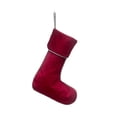 thumbnail image 1 of Lilixerw Velvet Christmas Stocking,Large Gift Festival Stocking with Rope Hanger,15.75in Festive Party Decor for Xmas Tree Wall,Red, 1 of 6