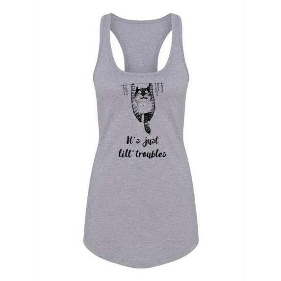 Lill' Troubles Racerback Tank Women -Image by Shutterstock, Female Large