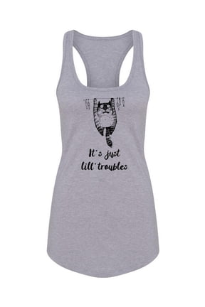 Lill' Troubles Racerback Tank Women -Image by Shutterstock, Female x-Large