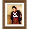thumbnail image 1 of Lilla Cabot Perry 2x Matted 20x24 Gold Ornate Framed Art Print 'Young Caretaker (also known as Motherhood) ', 1 of 2
