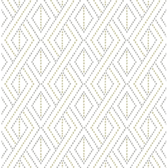 Lillian August Boho Grid Peel and Stick Wallpaper