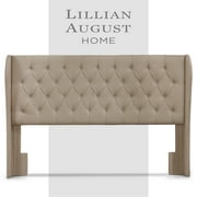 Lillian August Harlow Upholstered Headboard King Size Soft Beige