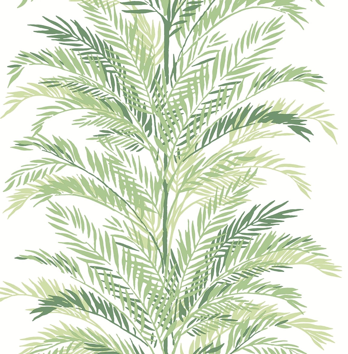 Paradise Green Palm Vinyl Peel and Stick Wallpaper Roll