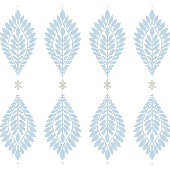 Lillian August Luxe Haven Palm Frond Peel and Stick Wallpaper - 27 in. W x 18 ft. L