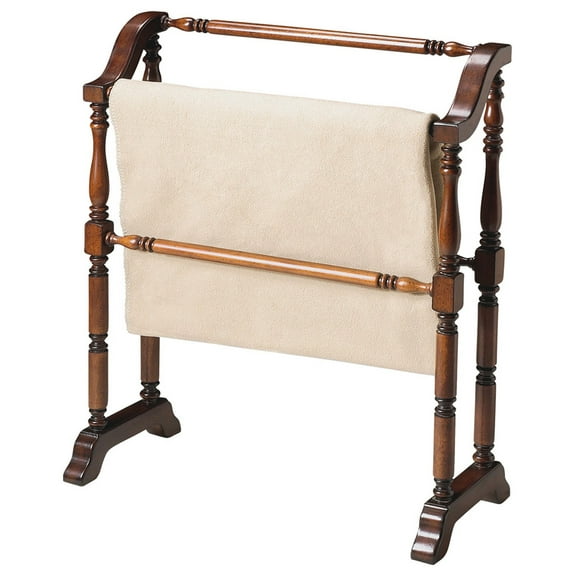 Butler Specialty Company, Lillian Blanket Rack, Dark Brown