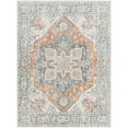 thumbnail image 1 of Lillian Camel/Navy 7' x 9' Machine Washable Area Rug, 1 of 2